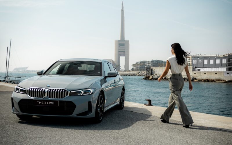 The new BMW 3 Series Long Wheelbase launched in India.