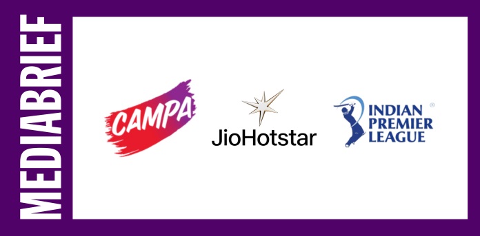 Campa partners with JioStar as ‘Co-Powered by’ sponsor on TATA IPL 2025