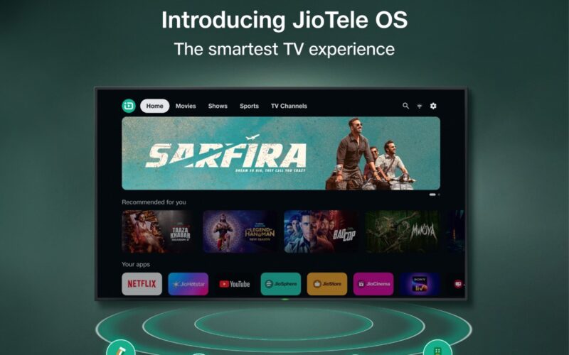 Jio Introduces JioTele OS: Innovation Operating System for every Smart TV