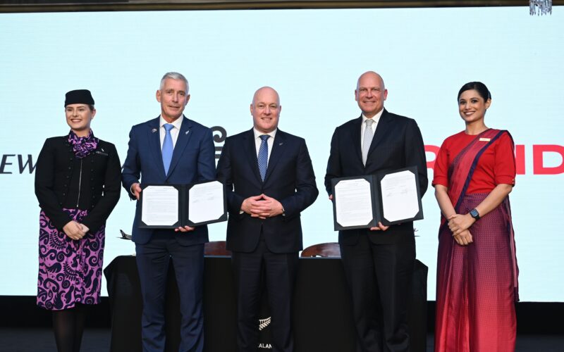Air New Zealand and Air India enter new codeshare partnership