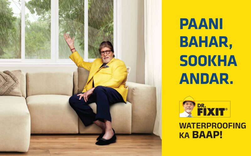 Dr. Fixit Reinforces Consumer Awareness on Waterproofing with a Fun, Memorable Initiative