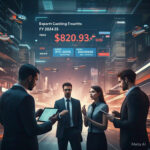 India’s Exports Grow 5.23% in April–July 2025, Led by Engineering, Electronics and Gems & Jewellery