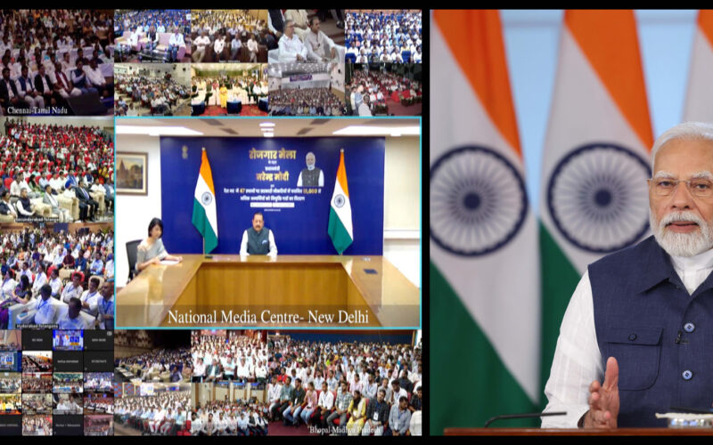 PM Narendra Modi distributed more than 51,000 appointment letters to newly appointed youth