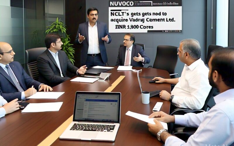 NUVOCO Vistas gets NCLT’s nod to acquire Vadraj Cement Ltd. for INR 1,800 Crores