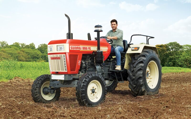 Swaraj Tractors Bats for Farmers with MS Dhoni: Longstanding Customer and Brand Endorser