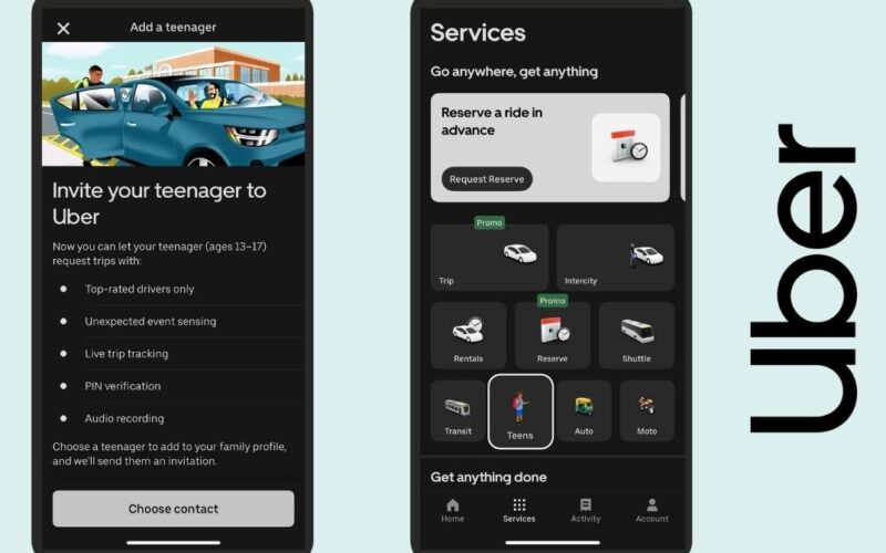 Uber launches ‘Uber for Teens’ in Chandigarh