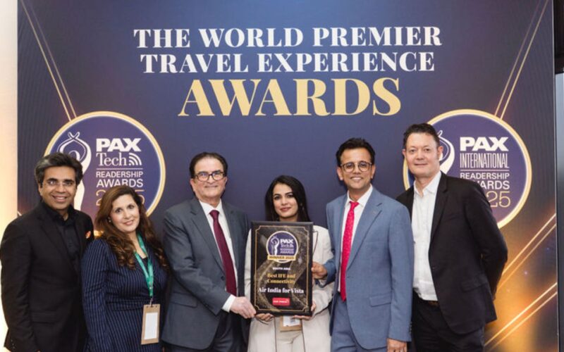 AIR INDIA WINS GLOBAL RECOGNITION FOR EXCELLENCE IN INFLIGHT SERVICE AND ENTERTAINMENT