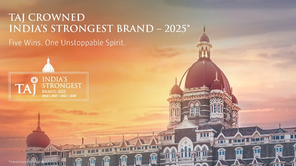 Taj Named India’s Strongest Brand in 2025 for the Fourth Year in a Row