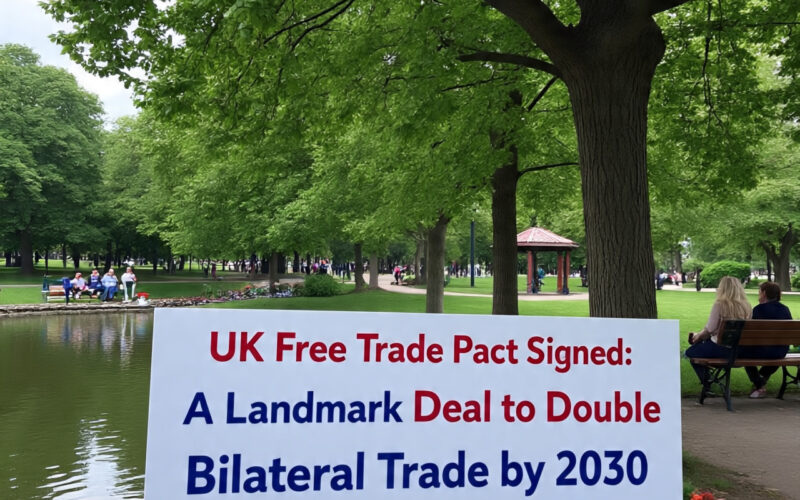 India-UK Free Trade Pact Signed: A Landmark Deal to Double Bilateral Trade by 2030