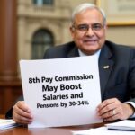 8th Pay Commission May Boost Salaries and Pensions by 30–34%; Recommendations Expected by January 2026