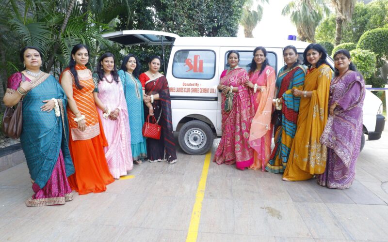 Shree Ladies Club Donates Ambulance to Sant Parmanand Hospital, Reinforcing Commitment to Community Welfare