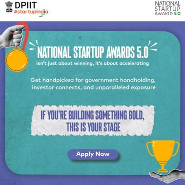 Fifth Edition of National Startup Awards Opens for Applications