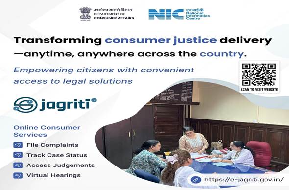Consumer Commissions, NCDRC Achieve Record Disposal of Cases in July; e-Jagriti Platform Crosses Two Lakh Users