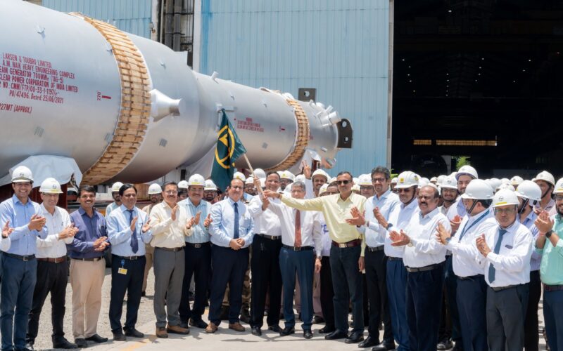 L&T Heavy Engineering Dispatches Steam Generator for Haryana Nuclear Power Plant