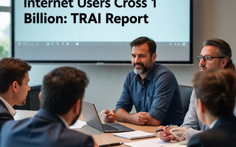 Indian Telecom Subscriber Base Crosses 1.21 Billion, Internet Users Cross 1 Billion: TRAI Report