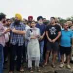 Malvinder Singh Kang Supports Strengthening of Sutlej Embankment