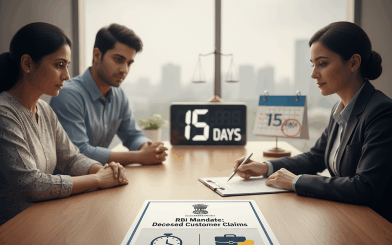 RBI Mandates 15-Day Deadline and Compensation for Deceased Customer Claims: A New Era of Financial Accountability