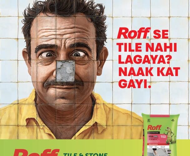 Broken Tiles? ‘Naak Kat Gayi’ Outdoor Campaign Reminds India to Trust Roff by Pidilite