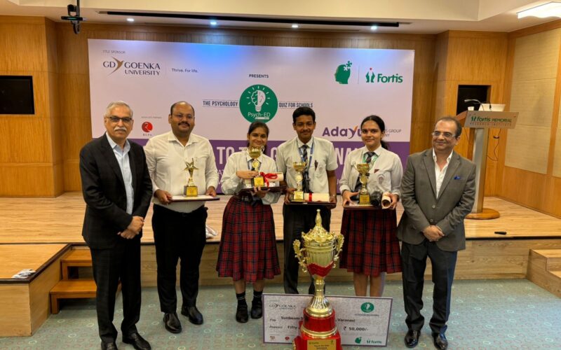 Sunbeam School, Varanasi Wins 8th Edition of Psych-ED – India’s Largest Psychology Quiz