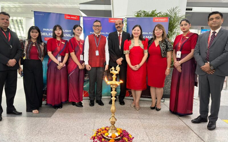 AIR INDIA INAUGURATES INDIA’S FIRST NON-STOP FLIGHT TO THE PHILIPPINES