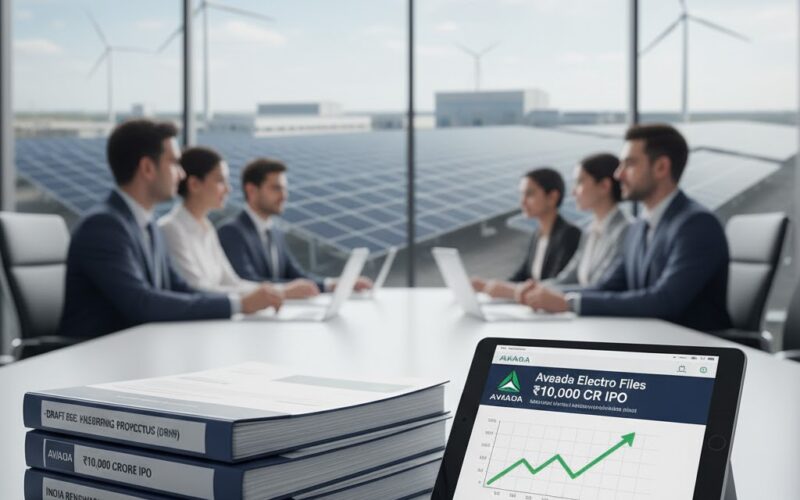 Avaada Electro Files Confidential DRHP for ₹10,000 Crore IPO Amid India’s Renewable Manufacturing Push