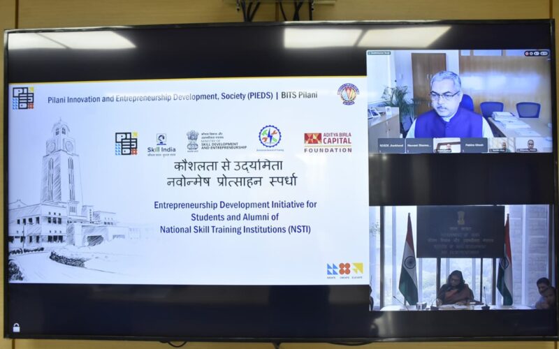 MSDE, ABCF and BITS Pilani launch Innovation and Start-up Challenge for NSTI Students