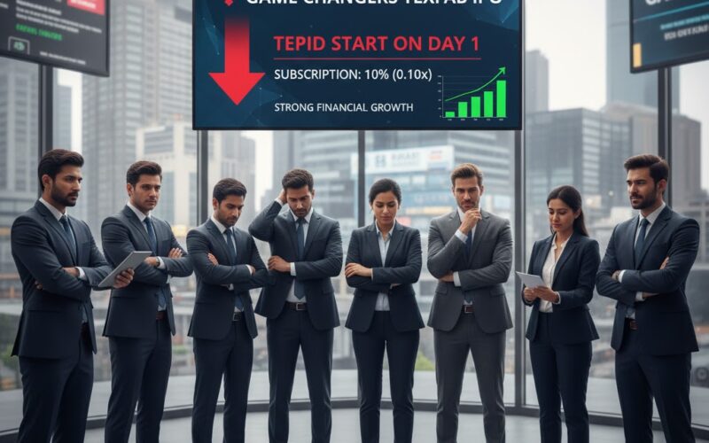 Game Changers Texfab IPO Sees Tepid Start on Day 1 Despite Strong Financial Growth