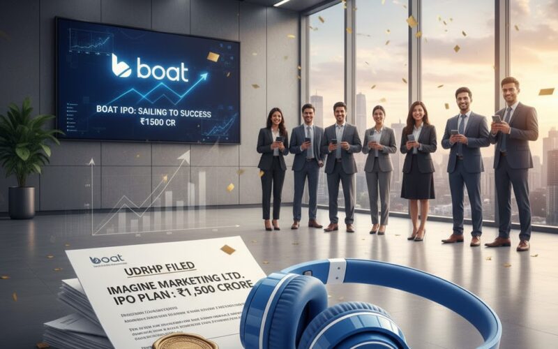इमैजिन मार्केटिंग लिमिटेड का UDRHP फाइल: बोट ब्रांड की IPO योजना में 1500 करोड़ रुपये का इश्यू