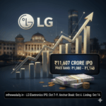 LG Electronics India makes a blockbuster listing on the stock market, offering investors a whopping 50% profit!