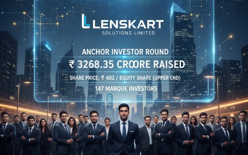 Lenskart Raises ₹3,268 Crore from Anchor Investors Ahead of IPO; Opens for Subscription on October 31