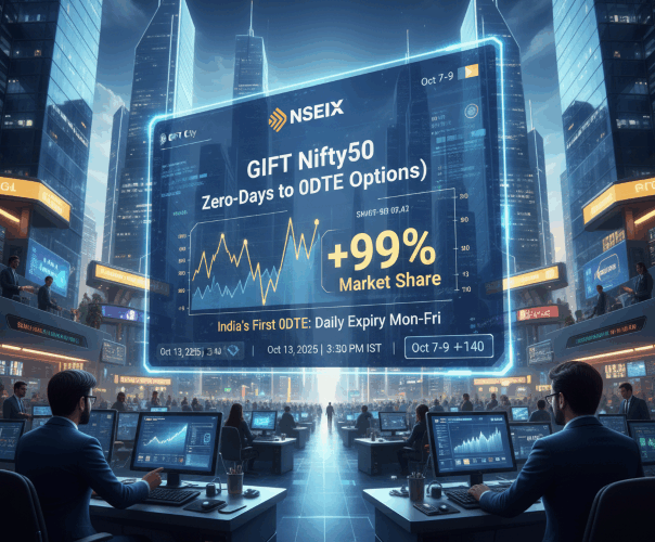 NSEIX launches GIFT Nifty50 Zero-Days to Expiry (0DTE) Options