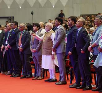 India Mobile Congress and the country's success in the telecom sector reflect the strength of the Aatmanirbhar Bharat vision: PM