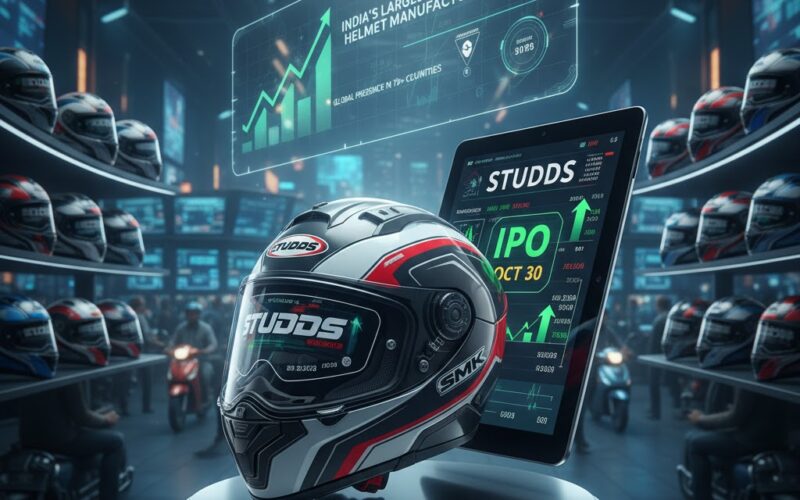 Studds Accessories IPO Set to Hit Markets on October 30: A Major Milestone for India’s Helmet Industry