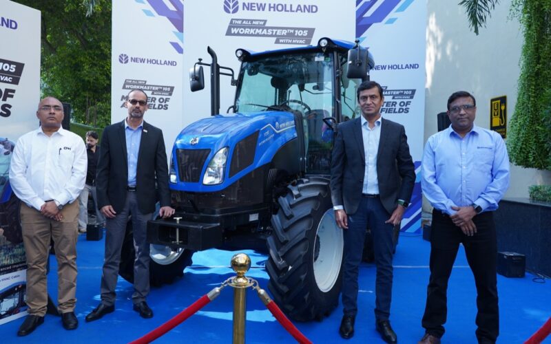 New Holland Launches Workmaster 105 with HVAC Cabin — Redefining All-Weather Comfort and Power in Indian Farming