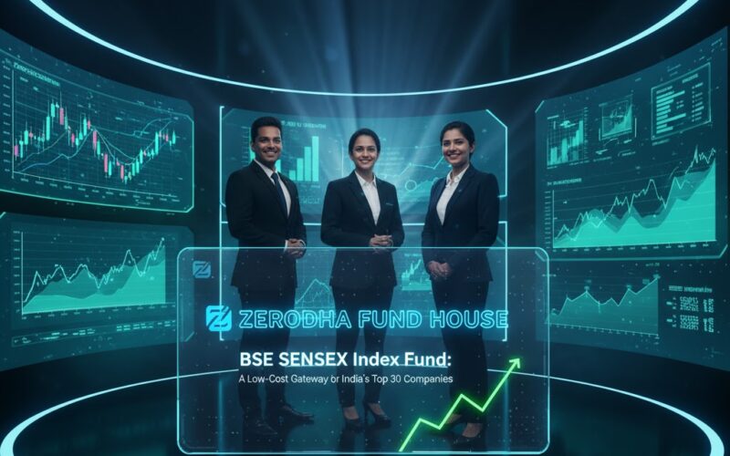 Zerodha Fund House Launches BSE SENSEX Index Fund: A Low-Cost Gateway to India’s Top 30 Companies
