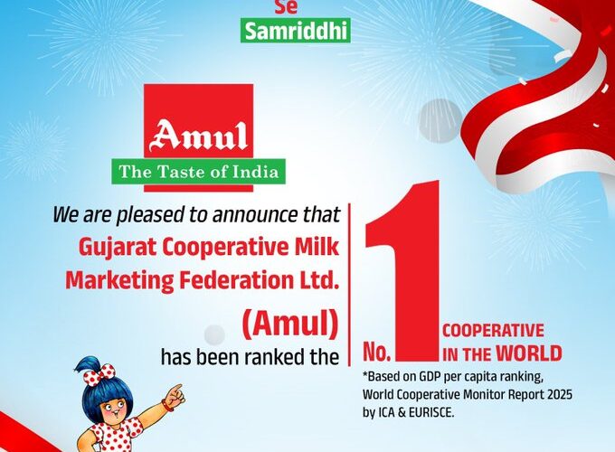 Prime Minister Hails Amul and IFFCO for Securing Top Global Cooperative Ranks