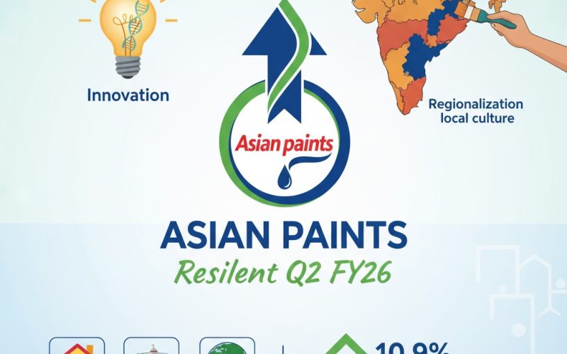 Asian Paints Delivers Resilient Q2 FY26, Driven by Innovation and Regional Focus
