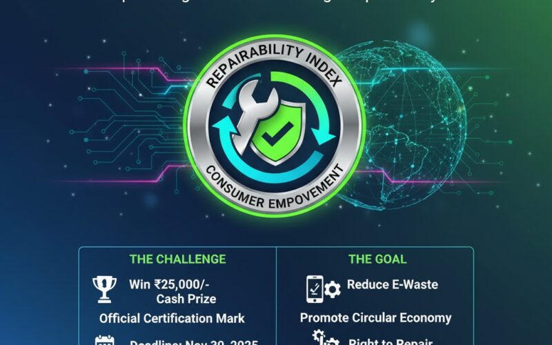 GoI Launches Logo Design Competition for “Empowering Consumers through Repairability Index”