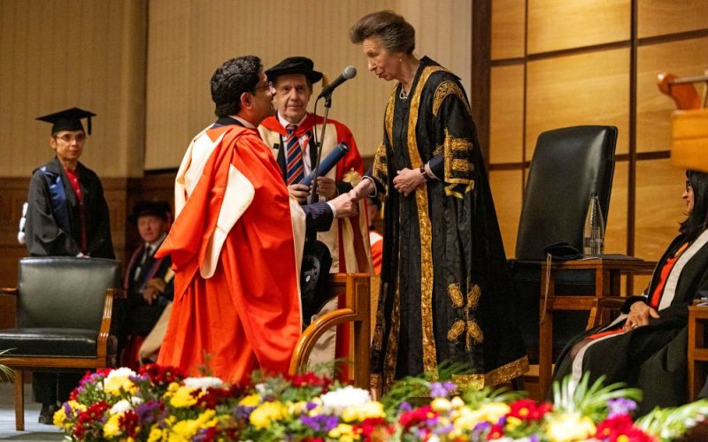 umar Mangalam Birla Awarded Doctor of Science (Economics) at University of London Foundation Day