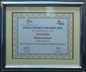 Reliance Foundation receives award; Nita Ambani says "2036 Olympics is India's dream"