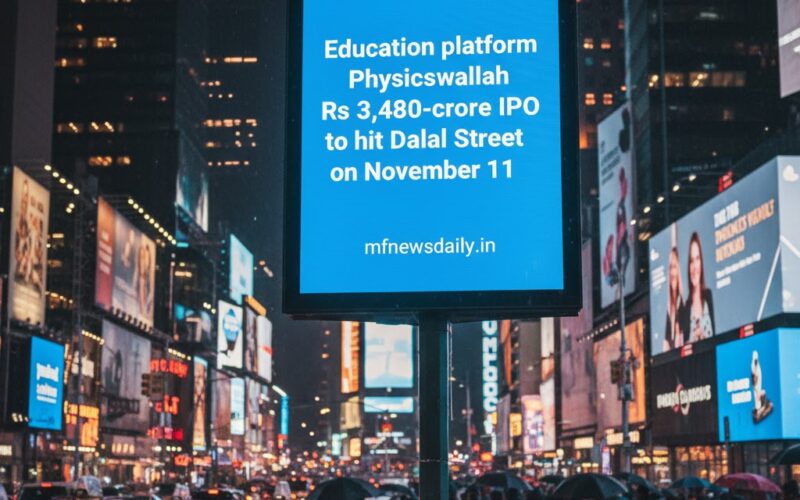 Physicswallah Gears Up for Blockbuster Rs 3,480-Crore IPO Debut on November 11
