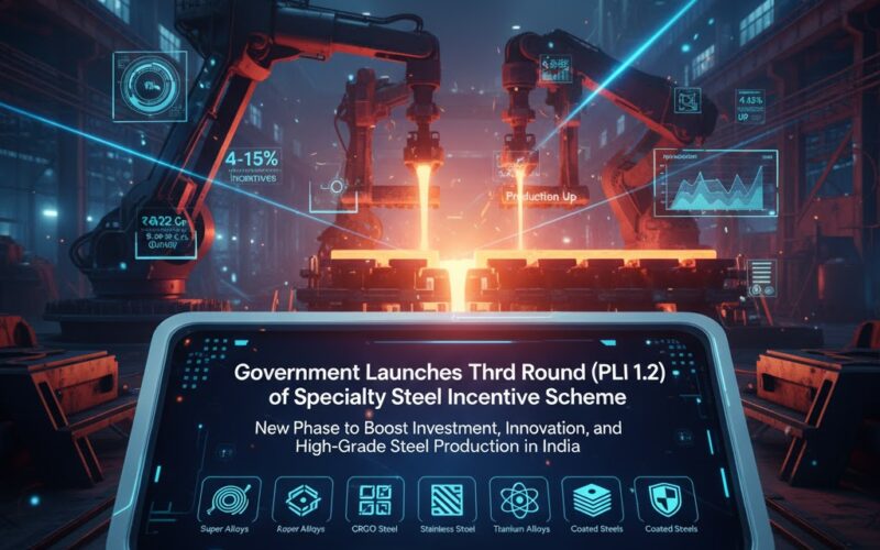 New Phase to Boost Investment, Innovation, and High-Grade Steel Production in India