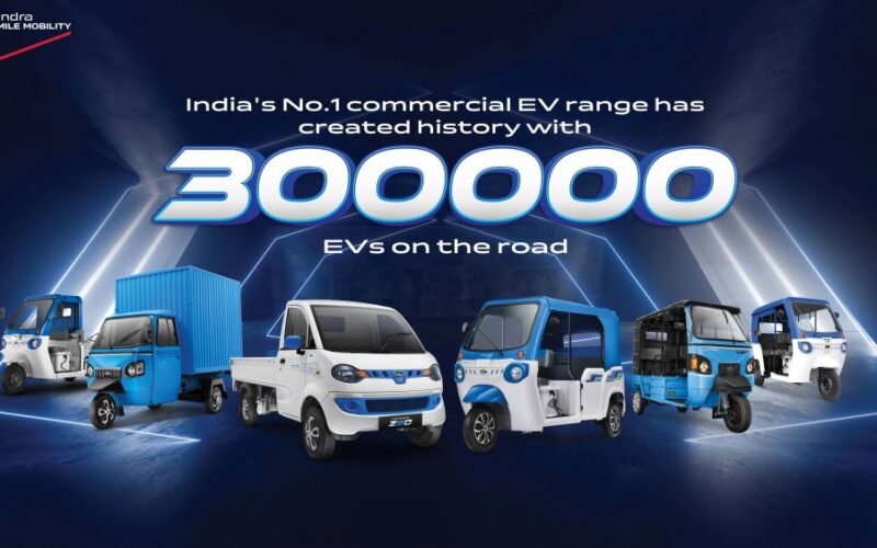 Milestone Achieved: Mahindra Last Mile Mobility Crosses 3 Lakh EV Sales Mark, Drives India’s Green Transition