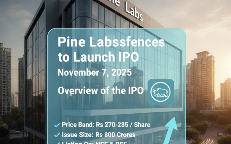 Pine Labs to Launch IPO on November 7, 2025