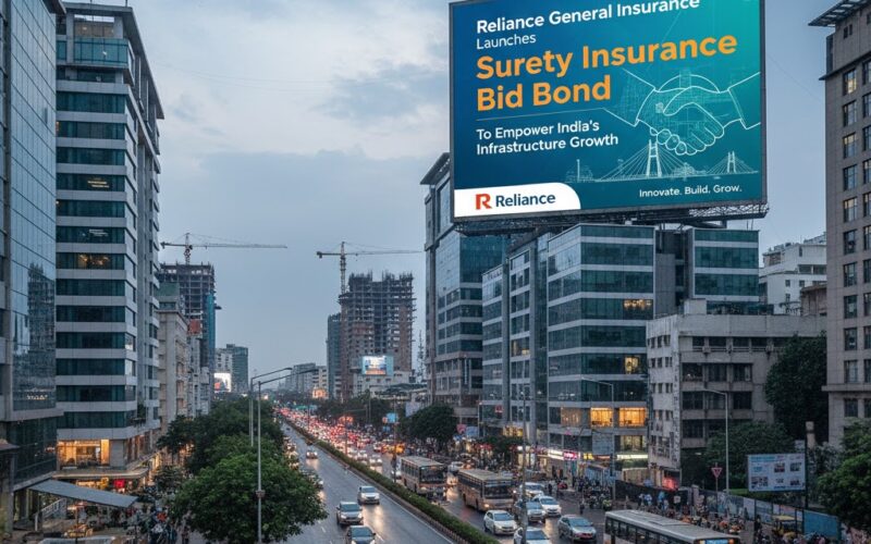 Reliance General Insurance Launches Surety Insurance Bid Bond to Empower India’s Infrastructure Sector