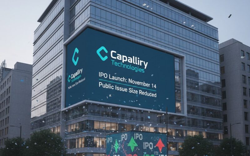 SaaS Firm Capillary Technologies to Launch IPO on November 14; Public Issue Size Reduced