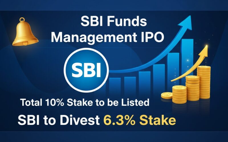 SBI to Divest 6.3% Stake in SBI Funds Management via IPO; Total 10% to Be Listed