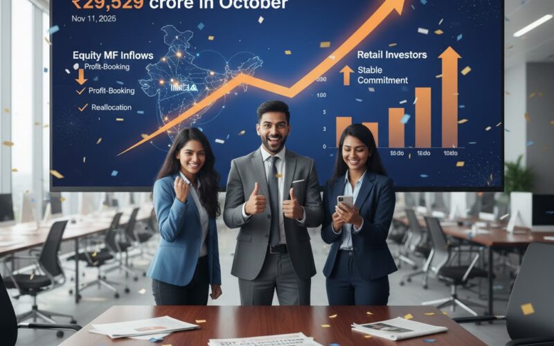 SIP Inflows Hit All-Time High Despite Moderating Equity Flows in October