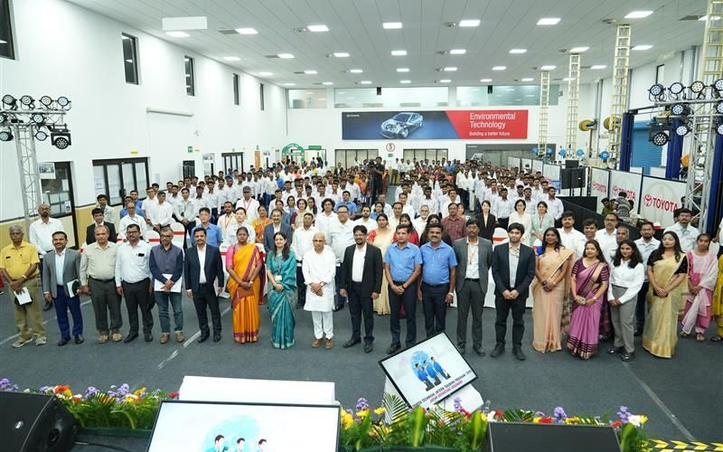 Toyota Kirloskar Motor Sends 100 Skilled Indian Youth to Japan for Global Training under Skill India Mission